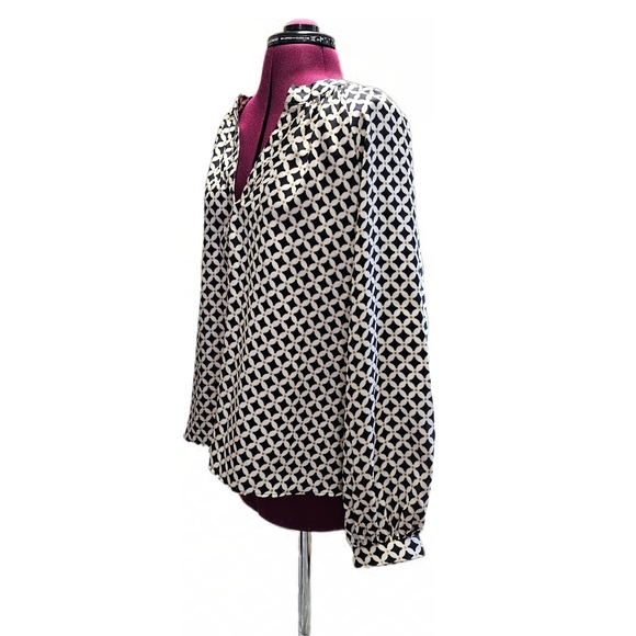 H&M Balloon Sleeve Raglan Womens Loose Baggy Blouse - Picture 4 of 15